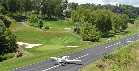 Private Airstrip .